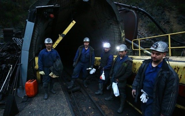 César Sánchez / ICAL Último día de la minería en el Bierzo en el pozo Salgueiro de Santa Cruz de Montes (León)